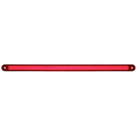 24 LED Dual Function 12" GloLight Turn Signal Bar - Amber or Red LEDs (Amber or Red Lens)