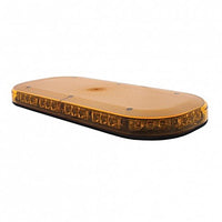 42 High Power LED Micro Warning Light Bar w/ Amber or Clear Lens (Magnetic or Permanent Mount)