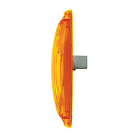 3 Amber LED Reflector Cab Light For 2008-2017 Freightliner Cascadia - Amber LEDs (Amber or Clear Lens)