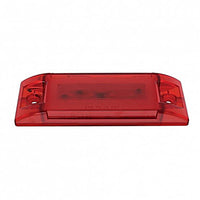 16 LED Rectangular GloLight Clearance/Marker Light With or Without Bezel - Amber or Red LEDs (Amber or Red Lens)