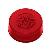 9 LED 2-1/2" Round GloLight Clearance/Marker Light - Amber or Red LEDs (Amber or Red Lens)