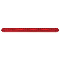 23 SMD LED 17-1/4" Reflector Turn Signal Light Bar Only (Stop, Turn & Tail) - Amber or Red LEDs (Amber, Red or Clear Lens)
