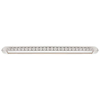23 SMD LED 17-1/4" Reflector Turn Signal Light Bar Only (Stop, Turn & Tail) - Amber or Red LEDs (Amber, Red or Clear Lens)