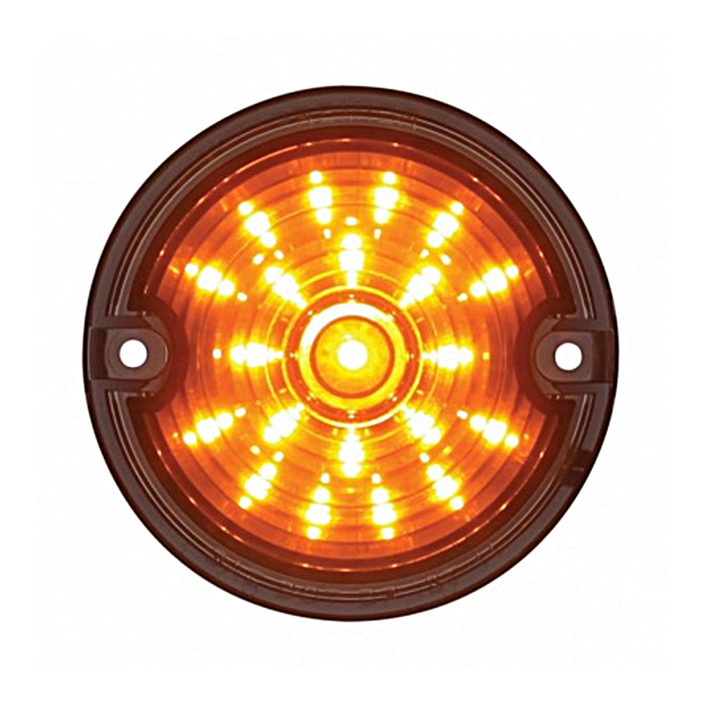 United Pacific - 21 LED 3-1/4" Signal Light For Harley Motorcycle With 1156 or 1157 Plug