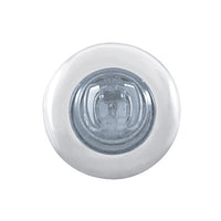 2 LED 3/4" Mini Light With Bezel Clearance/Marker Light - Amber or Red LEDs (Amber, Red or Clear Lens)