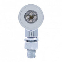 United Pacific - 4 LED Mini Bullet Marker Light - Red LEDs (Clear Lens)