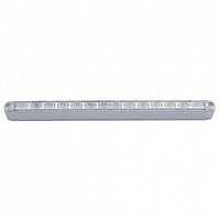 United Pacific - 14 LED 12" Auxiliary Warning Light Bar w/ Bezel - Amber LEDs (Clear Lens)