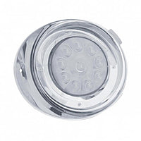 10 LED Freightliner Daytime Running Light Driver or Passenger Conversion Kit w/ Visor - Amber LEDs (Amber or Clear Lens)