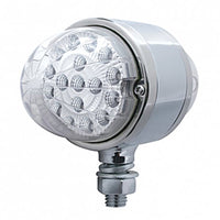 United Pacific - 17 LED Dual Function Reflector Double Face Light - Amber LEDs (Amber or Clear Lens)