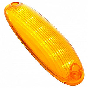 6 Amber LED Cab Light For 2008-2017 Freightliner Cascadia - Amber LEDs (Amber or Clear Lens)