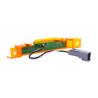 6 Amber LED Exterior Visor Light For 1996-2024 Volvo VNL - Amber LEDs (Amber or Clear Lens)