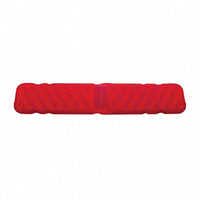 40 LED Rectangular Stop, Turn & Tail Light With or Without Chrome Bezel- Red LEDs (Red Lens)