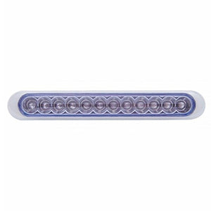 United Pacific -12 LED Third Brake Light - Red LEDs (Clear Lens)