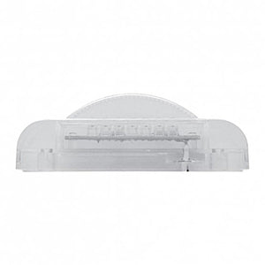 United Pacific - 7 LED Rectangular Clearance/Marker Light - Amber LED (Clear Lens)
