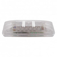 12 LED Rectangular Clearance/Marker Light - Amber or Red LEDs (Amber or Red Lens)