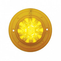 United Pacific - 13 LED Watermelon Honda Light - Amber LEDs (Amber Lens)