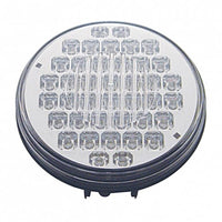 40 LED 4" Round Stop, Turn & Tail Light - Red LEDs (Red or Clear Lens)