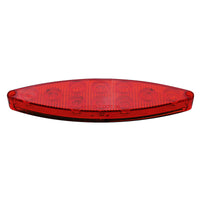 10 LED "Cat's Eye" Stop, Turn & Tail Light - Red LEDs (Red Lens)