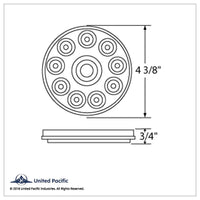 10 LED 4 "Auxiliary/Utility Light - White LEDs (Clear Lens)