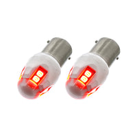 United Pacific - High Power 8 LED 1156 Type Bulb - White, Red or Amber (2 Pack)