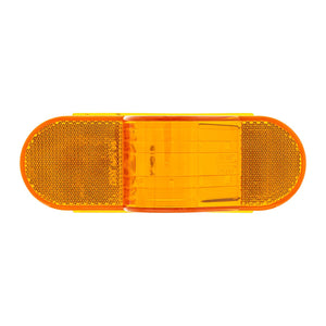 8 LED Mid-Trailer Turn Signal Light - Amber LEDs (Amber Lens)