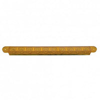 10 LED 9" Turn Signal Light Bar - Amber or Red LEDs (Amber, Red or Clear Lens)