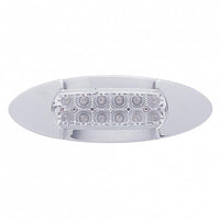 12 LED Maverick Light (Clearance/Marker) With Reflector - Amber LEDs (Amber or Clear Lens)