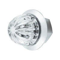 2 LED Dual Function 3/4" Mini Watermelon Clearance/Marker Light - Amber, Red or White LEDs (Amber, Red or Clear Lens)