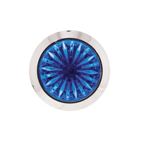 4 LED 3/4" Mini Watermelon Double Fury Clearance/Marker Light w Clear Lens - Various Dual Colors