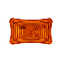 3 LED Rectangular Clearance/Marker Light - Amber, Red or White LEDs (Amber, Red or Clear Lens)