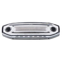 6 Amber LED Clearance/Marker Light w 6 LED Side Ditch Light - White, Amber, Blue or Red LEDs