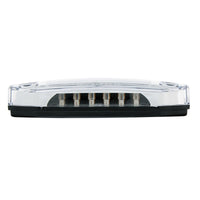 6 Amber LED Clearance/Marker Light w 6 LED Side Ditch Light - White, Amber, Blue or Red LEDs