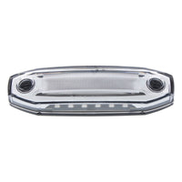 6 Red LED Clearance/Marker Light w 6 LED Side Ditch Light - White, Amber, Blue or Red LEDs