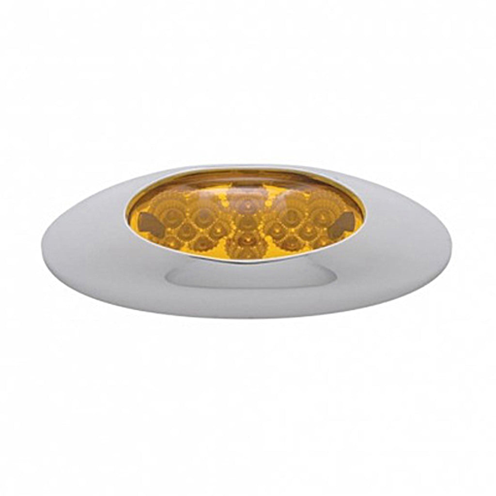 16 LED Phantom I Reflector Clearance/Marker Light - Amber LEDs (Amber or Clear Lens)