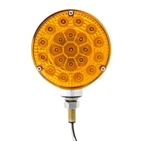 42 LED Reflector Double Face Competition Series Turn Signal Light - Amber & Red LEDs (Amber & Red or Clear Lens)