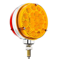 42 LED Reflector Double Face Competition Series Turn Signal Light - Amber & Red LEDs (Amber & Red or Clear Lens)