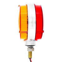 42 LED Reflector Double Face Competition Series Turn Signal Light - Amber & Red LEDs (Amber & Red or Clear Lens)
