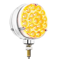 42 LED Reflector Double Face Competition Series Turn Signal Light - Amber & Red LEDs (Amber & Red or Clear Lens)