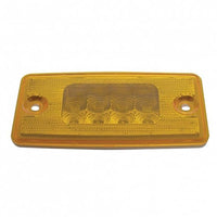 8 LED Reflector Cab Light For Freightliner Century (1996-2011) & Columbia (2001-2017) - Amber LEDs (Amber or Clear Lens)