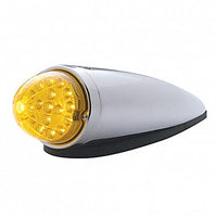 17 LED Watermelon Clear Reflector Cab Light Kit - Amber LEDs (Amber or Clear Lens)