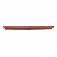 19 LED 12" Reflector Stop, Turn & Tail Light Bar - Red LEDs (Red or Clear Lens)