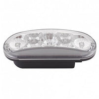 7 LED 6" Oval Reflector Stop, Turn & Tail Light - Red LEDs (Red or Clear Lens)