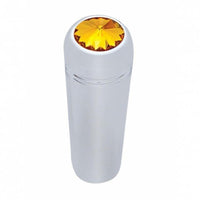 1-7/8" Short Aluminum Toggle Switch Extension With Crystal For Kenworth - Amber Crystal