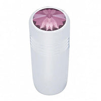 1-5/8" Short Toggle Switch Extension With Color Crystal - Amber, Blue, Green, Purple or Clear Crystal