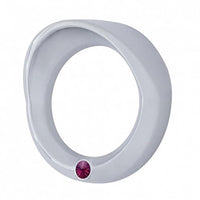Signature Series Small Gauge Bezel With Visor For 2006+ Peterbilt (Various Colored Crystals)