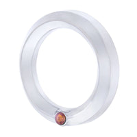 Signature Series Small Gauge Bezel For 2006+ Peterbilt (Various Colored Crystals)