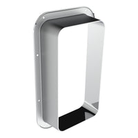 Chrome Interior View Window Trim For Kenworth W900L (1990-2005) And T800 (1986-2005)