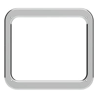 United Pacific - Kenworth Interior Daylight Door View Window Trim