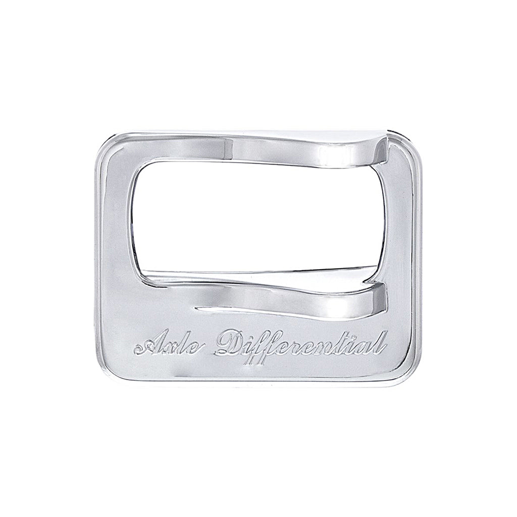 United Pacific - Chrome Plastic Rocker Switch Cover For Peterbilt - Axle Differential