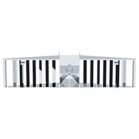 Chrome Plastic Center Top A/C Defroster Vent For Freightliner Classic (1989-2010) & FLD (1989-2009)